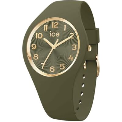 025254 Ice-Watch ICE champagne Olive green Zielony zegarek damski z silikonowym paskiem (Small 37) 025254 Ice-Watch ICE champagne Olive green Zielony zegarek damski z silikonowym paskiem (Small 37)