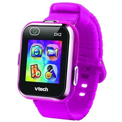 VTech Kidizoom smartwatch DX2 Magenta, interaktywny zegarek dla dzieci z dwoma kamerami, kolorowy ekran dotykowy, smartwatch z czujnikiem ruchu, odporny na wstrząsy, język włoski, 3-12 lat VTech Kidizoom smartwatch DX2 Magenta, interaktywny zegarek dla dzieci z dwoma kamerami, kolorowy ekran dotykowy, smartwatch z czujnikiem ruchu, odporny na wstrząsy, język włoski, 3-12 lat