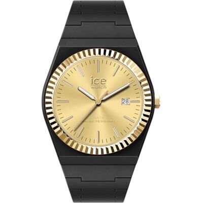 024769 Ice-Watch ICE Power PW1 Golden Black, Czarny Zegarek Damski z Silikonowym Paskiem, (Mały) 024769 Ice-Watch ICE Power PW1 Golden Black, Czarny Zegarek Damski z Silikonowym Paskiem, (Mały)