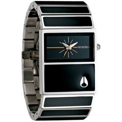 A575000-00 Nixon Damski zegarek na rękę analogowy różne materiały , czarny/czarny A575000-00 Nixon Damski zegarek na rękę analogowy różne materiały , czarny/czarny