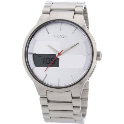 A113130-00 Nixon Męski zegarek na rękę analogowy cyfrowy stal szlachetna A113130-00 Nixon Męski zegarek na rękę analogowy cyfrowy stal szlachetna
