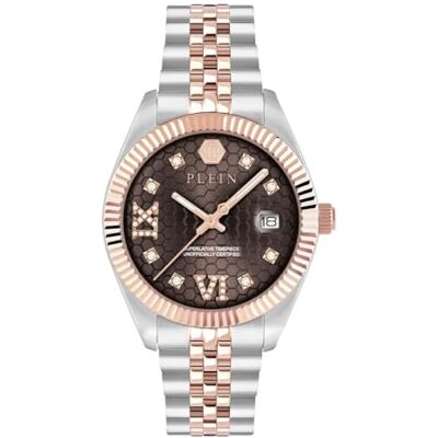 PWYFA0325 Philipp Plein Damski analogowy zegarek kwarcowy na rękę Date Superlative PWYFA0325 Philipp Plein Damski analogowy zegarek kwarcowy na rękę Date Superlative