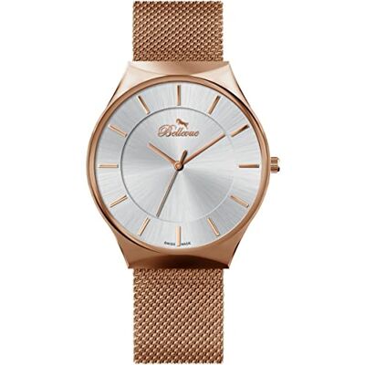 E.54 Bellevue Zegarek damski , Szary, 32MM, bransoletka E.54 Bellevue Zegarek damski , Szary, 32MM, bransoletka