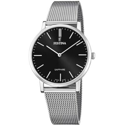 F20014/3 Festina Męski analogowy zegarek kwarcowy z bransoletką ze stali szlachetnej F20014/3 Festina Męski analogowy zegarek kwarcowy z bransoletką ze stali szlachetnej