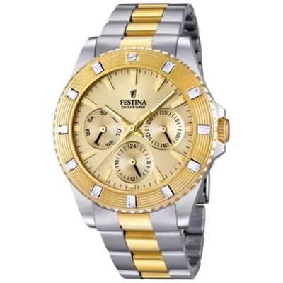 F16696/2 Festina Unisex Zegarek na rękę Trend analogowy kwarcowy stal szlachetna powlekana F16696/2 Festina Unisex Zegarek na rękę Trend analogowy kwarcowy stal szlachetna powlekana
