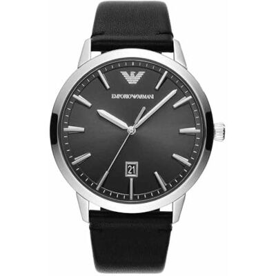 AR11193 Emporio Armani Zegarek dla mężczyzn, kwarcowy trójkąt date movement and 43 mm Case Size with Leather Strap AR11193 Emporio Armani Zegarek dla mężczyzn, kwarcowy trójkąt date movement and 43 mm Case Size with Leather Strap
