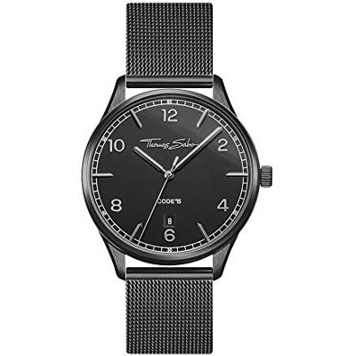 WA0362-202-203-36 mm THOMAS SABO Damski analogowy zegarek kwarcowy z bransoletką ze stali szlachetnej WA0362-202-203-36 mm THOMAS SABO Damski analogowy zegarek kwarcowy z bransoletką ze stali szlachetnej