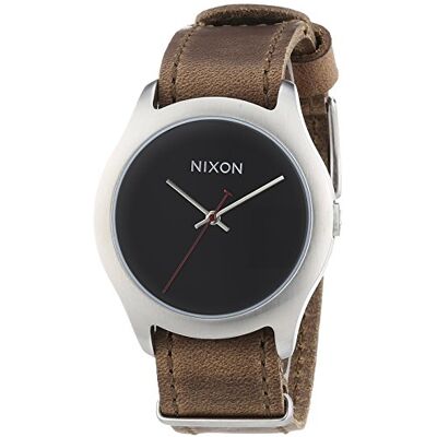 A428400-00 Nixon Damski zegarek na rękę Mod Leather Brown analogowy kwarcowy skóra A428400-00 Nixon Damski zegarek na rękę Mod Leather Brown analogowy kwarcowy skóra