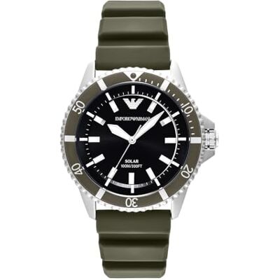 AR11699 Emporio Armani Męski analogowy zegarek kwarcowy z silikonową bransoletką AR11699 Emporio Armani Męski analogowy zegarek kwarcowy z silikonową bransoletką