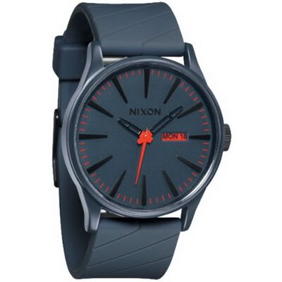 A027690-00 Nixon Męski zegarek na rękę analogowy plastik , szary, pasek A027690-00 Nixon Męski zegarek na rękę analogowy plastik , szary, pasek