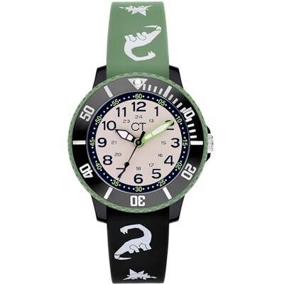 CT-0057-PQ Cool Time CT Kids zegarek na rękę, IP zielony, The Cool Green Dino CT-0057-PQ Cool Time CT Kids zegarek na rękę, IP zielony, The Cool Green Dino