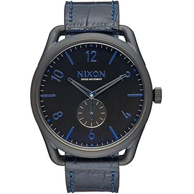 A4652153-00 Nixon Unisex Zegarek na rękę C45 Leather Analogowy Kwarc Skóra A4652153-00 Nixon Unisex Zegarek na rękę C45 Leather Analogowy Kwarc Skóra