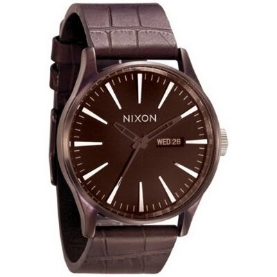 A105471-00 Nixon Męski zegarek na rękę analogowy skóra A105471-00 Nixon Męski zegarek na rękę analogowy skóra