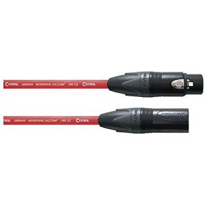 Kabel mikrofonowy Cordial - 10m Czerwony XLR - Wyprodukowany w Niemczech Kabel mikrofonowy Cordial - 10m Czerwony XLR - Wyprodukowany w Niemczech