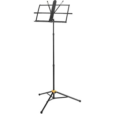 Hercules BS118BB Music Stand with Folding Desk and EZ Grip Hercules BS118BB Music Stand with Folding Desk and EZ Grip
