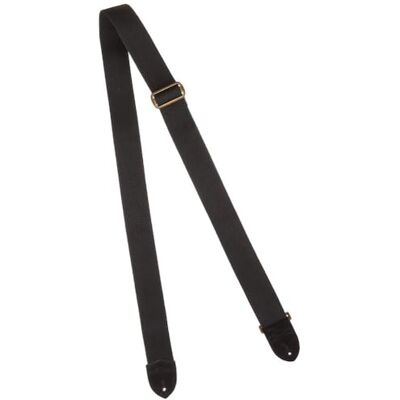 Fender Bawełna/Skórzany Pasek Gitara Czarny Fender Bawełna/Skórzany Pasek Gitara Czarny