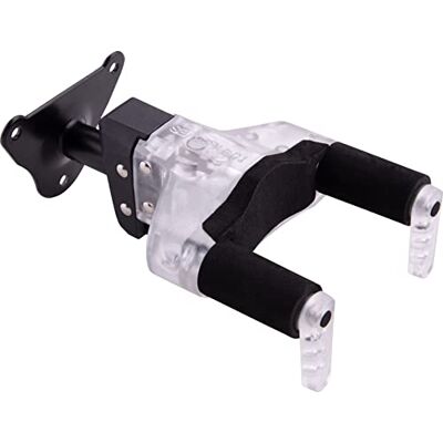 Hercules Uchwyt ścienny na gitarę, PLEXI AGS Plus, krótki, metalowy cokół, edycja 20Y Hercules Uchwyt ścienny na gitarę, PLEXI AGS Plus, krótki, metalowy cokół, edycja 20Y