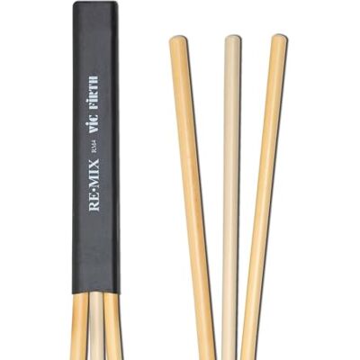 Vic Firth Szczotki bębnowe RE-MIX hybrydowe kołki rattanowe/brzozowe twarde Vic Firth Szczotki bębnowe RE-MIX hybrydowe kołki rattanowe/brzozowe twarde