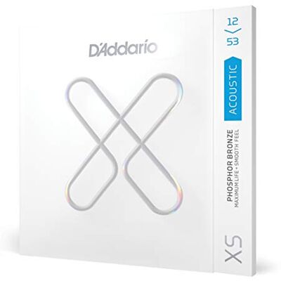 D'Addario XS Phosphor Bronze Struny do Gitary Akustycznej 12-53 Struny akustyczne XS Phosphor Bronze zapewniają ciepły dźwięk, długotrwałą wydajność, stabilność strojenia i komfort. D'Addario XS Phosphor Bronze Struny do Gitary Akustycznej 12-53 Struny akustyczne XS Phosphor Bronze zapewniają ciepły dźwięk, długotrwałą wydajność, stabilność strojenia i komfort.