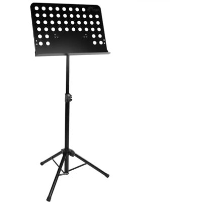Tiger orkiestrowy stojak na nuty regulowany 66–115 cm czarny Pulpit 47,5 × 34 cm z regulacją nachylenia i wysokości. Składana podstawa z antypoślizgowymi nóżkami. Tiger orkiestrowy stojak na nuty regulowany 66–115 cm czarny Pulpit 47,5 × 34 cm z regulacją nachylenia i wysokości. Składana podstawa z antypoślizgowymi nóżkami.