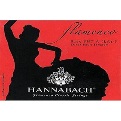 Hannabach Struny do gitary klasycznej Flamenco Seria 827 Super High Tension 3er Bass Satz Made in Germany 8277SHT Hannabach Struny do gitary klasycznej Flamenco Seria 827 Super High Tension 3er Bass Satz Made in Germany 8277SHT