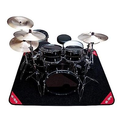Vic Firth VICRUG1 Alfombra para Batería, alta Calidad, Antideslizante Incluye Bolsa de Transporte Vic Firth VICRUG1 Alfombra para Batería, alta Calidad, Antideslizante Incluye Bolsa de Transporte