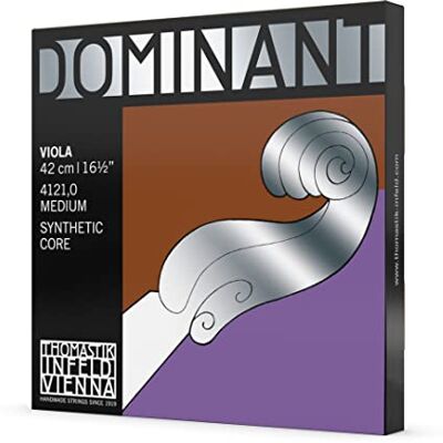 Thomastik-Infeld Thomastik Saiten für Viola Dominant Nylonkern Satz mittel Mensur 420 mm / 16.5 Thomastik-Infeld Thomastik Saiten für Viola Dominant Nylonkern Satz mittel Mensur 420 mm / 16.5
