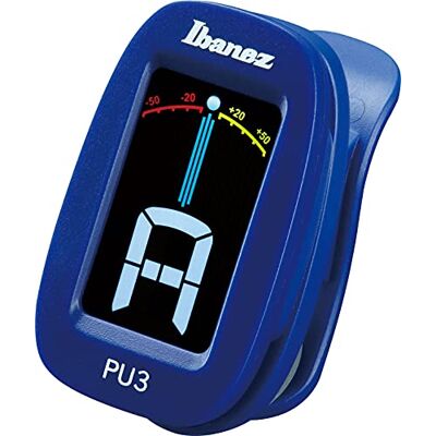 Ibanez PU3-BL Stroik Chromatyczny/Automatyczny z Klipsem, Niebieski Ibanez PU3-BL Stroik Chromatyczny/Automatyczny z Klipsem, Niebieski