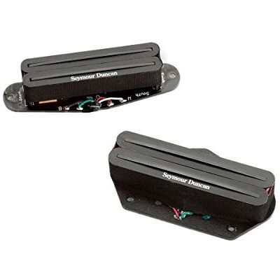 Seymour Duncan STHR-1S Humbucker Pickup zestaw do gitary elektrycznej w prostym rozmiarze, czarny Seymour Duncan STHR-1S Humbucker Pickup zestaw do gitary elektrycznej w prostym rozmiarze, czarny