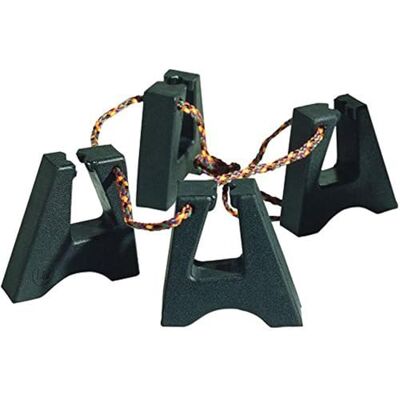 Latin Percussion LP Conga-Gummifüße (4 stopnie) z taśmą zabezpieczającą, wysokość około 2,5 cm, LP637 Latin Percussion LP Conga-Gummifüße (4 stopnie) z taśmą zabezpieczającą, wysokość około 2,5 cm, LP637