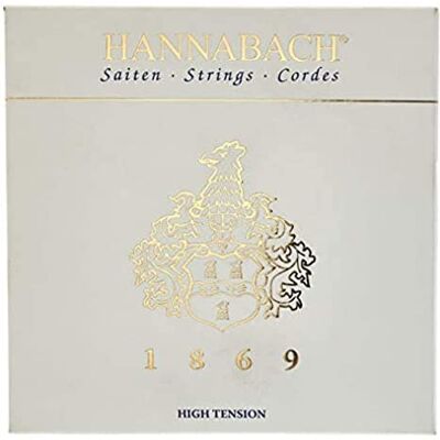 Hannabach Klassikgitarre-Saite Satz Serie 1869 Carbon/Gold HT 1869HT, 652797 Hannabach Klassikgitarre-Saite Satz Serie 1869 Carbon/Gold HT 1869HT, 652797