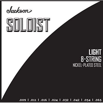 Jackson Soloist Strings 8 string, Light .009-.065 Jackson Soloist Strings 8 string, Light .009-.065