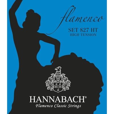 Hannabach Struny do gitary klasycznej Flamenco Seria 827 High Tension Satz Made in Germany 827HT Hannabach Struny do gitary klasycznej Flamenco Seria 827 High Tension Satz Made in Germany 827HT
