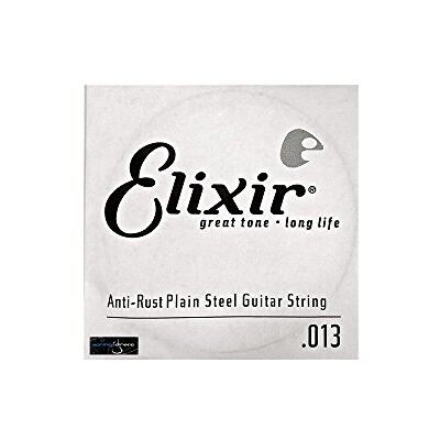 Elixir ® Struny nieobrobione stalowe pojedyncze z powłoką antystresową (.013) Elixir ® Struny nieobrobione stalowe pojedyncze z powłoką antystresową (.013)