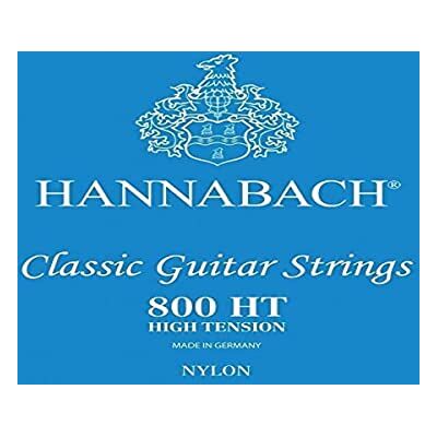 Hannabach Struny do gitary klasycznej Series 800 Super Low Tension posrebrzane E1, 8001SLT, Struny do gitary (posrebrzany drut miedziany, niski naciąg, do podstawowych gitar klasycznych) Hannabach Struny do gitary klasycznej Series 800 Super Low Tension posrebrzane E1, 8001SLT, Struny do gitary (posrebrzany drut miedziany, niski naciąg, do podstawowych gitar klasycznych)