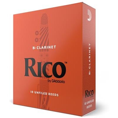 D'Addario Stroiki Rico Organic do Klarnetu Bb, Twardość 2.5, Opakowanie 10 szt. D'Addario Stroiki Rico Organic do Klarnetu Bb, Twardość 2.5, Opakowanie 10 szt.
