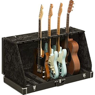Fender Klasyczny stojak, czarny, stojak na maksymalnie 7 gitar Fender Klasyczny stojak, czarny, stojak na maksymalnie 7 gitar