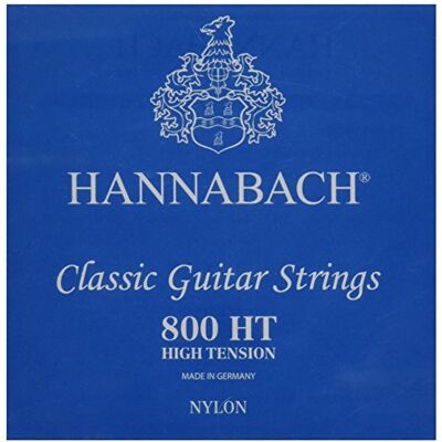 Hannabach Struny do gitary klasycznej Series 800 Super Low Tension posrebrzane E1, 8001SLT, Struny do gitary (posrebrzany drut miedziany, niski naciąg, do podstawowych gitar klasycznych) Hannabach Struny do gitary klasycznej Series 800 Super Low Tension posrebrzane E1, 8001SLT, Struny do gitary (posrebrzany drut miedziany, niski naciąg, do podstawowych gitar klasycznych)