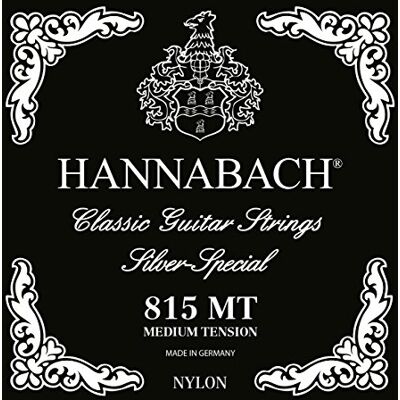 Hannabach 652773 Serie 815 Medium Tension versilbert Saite Hannabach 652773 Serie 815 Medium Tension versilbert Saite