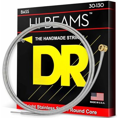 DR Strings DR Struny Hi-Beam okrągły rdzeń basowy średni 6 ciąg DR Strings DR Struny Hi-Beam okrągły rdzeń basowy średni 6 ciąg