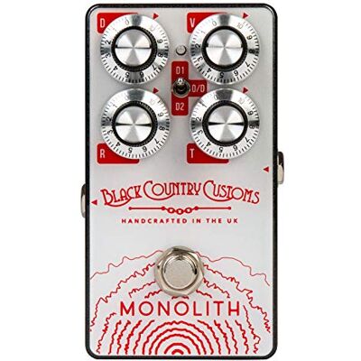 Laney Black Country Customs by Monolith Boutique Effect Pedal Distortion Laney Black Country Customs by Monolith Boutique Effect Pedal Distortion