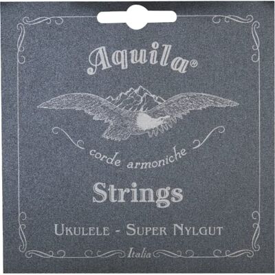 Ukulele Strings Aquila 104U Super Nylgut Struny do Ukulele, Kremowy, 4 sztuki Ukulele Strings Aquila 104U Super Nylgut Struny do Ukulele, Kremowy, 4 sztuki