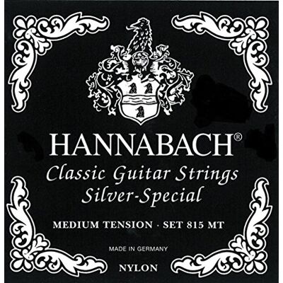 Hannabach Serie 815 Medium Tension versilbert 8-saiter Saite Hannabach Serie 815 Medium Tension versilbert 8-saiter Saite