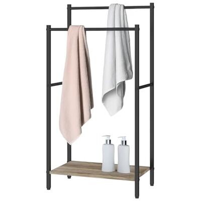 Relaxdays Okrągłe lustro, Ø 50 cm, z ramą, lustro ścienne do korytarza, łazienki, salonu, lustro do zawieszenia, złote Relaxdays Okrągłe lustro, Ø 50 cm, z ramą, lustro ścienne do korytarza, łazienki, salonu, lustro do zawieszenia, złote