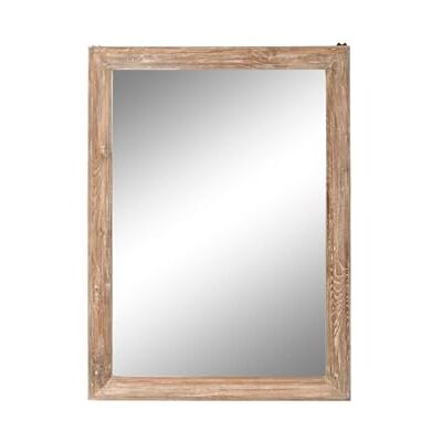 Esprit Naturalne lustro ścienne Teak Drewno z recyklingu alpejskiego 53 x 4 x 76 cm Esprit Naturalne lustro ścienne Teak Drewno z recyklingu alpejskiego 53 x 4 x 76 cm