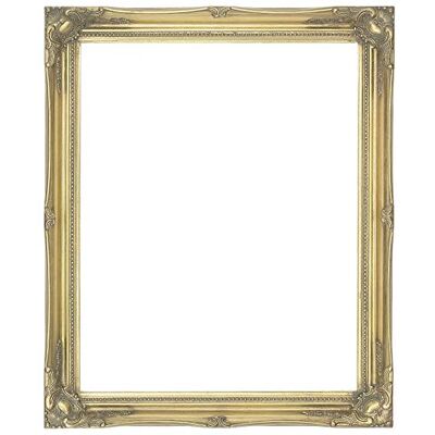 MirrorOutlet ANTIQUE złote shabby chic styl prostokątne lustro ścienne w komplecie ze szkłem pilkingtona najwyższej jakości rozmiar: 28 cali x 24 cale (70 cm x 60 cm) MirrorOutlet ANTIQUE złote shabby chic styl prostokątne lustro ścienne w komplecie ze szkłem pilkingtona najwyższej jakości rozmiar: 28 cali x 24 cale (70 cm x 60 cm)