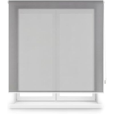 Interblind Roleta zwijana premium z tkaniny na ekran roleta zaciemniająca o wymiarach 80 x 180 x 180 cm szerokości przy dużej redukcji odblasków i skutecznej ochronie przeciwsłonecznej tkanina Interblind Roleta zwijana premium z tkaniny na ekran roleta zaciemniająca o wymiarach 80 x 180 x 180 cm szerokości przy dużej redukcji odblasków i skutecznej ochronie przeciwsłonecznej tkanina