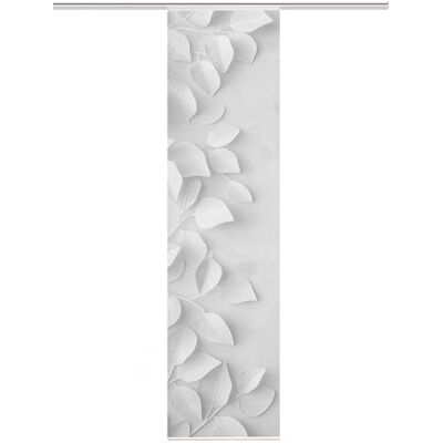 Vision S Firana przesuwna RIXA o wyglądzie bambusa, efekt 3D, druk liści, 260 x 60 cm, kolor: szary, wymiary: 260 x 60 cm, liczba: 1 x Vision S Firana przesuwna RIXA o wyglądzie bambusa, efekt 3D, druk liści, 260 x 60 cm, kolor: szary, wymiary: 260 x 60 cm, liczba: 1 x