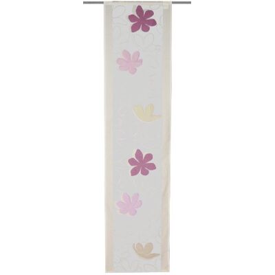 Home Fashion 86468-124 zasłona przesuwna kwiat/wypalana 245 x 60 cm Home Fashion 86468-124 zasłona przesuwna kwiat/wypalana 245 x 60 cm