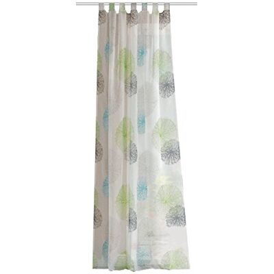 Home Fashion Schmidtgard Stoffe Rawlins Voile Zasłona na zakładkę, z nadrukiem, 245 x 140 cm Home Fashion Schmidtgard Stoffe Rawlins Voile Zasłona na zakładkę, z nadrukiem, 245 x 140 cm